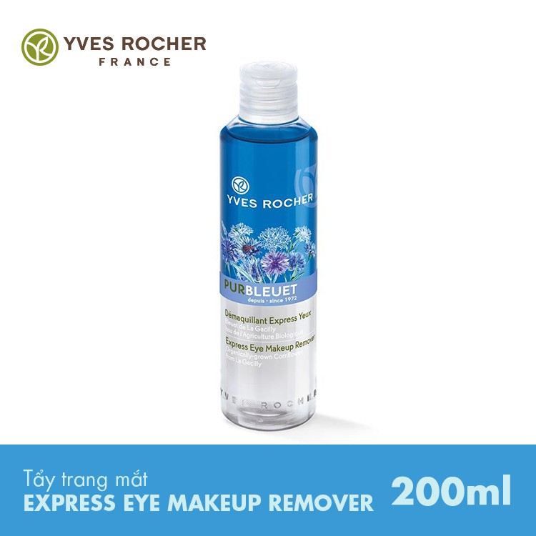 Tẩy Trang Mắt Yves Rocher Express Eye Makeup Remover 200ml chính hãng từ Pháp