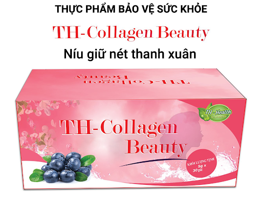 Thực Phẩm Bảo Vệ Sức Khỏe Đẹp Da TH Collagen Beauty 30Góix5G Từ Malaysia