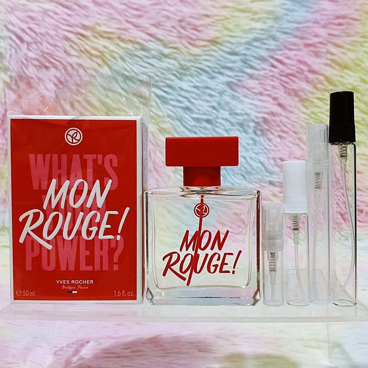 Nước hoa nữ Mon Rouge Eau De Parfum Yves Rocher - sản phẩm của nhà sáng chế nước hoa Caroline Dumur