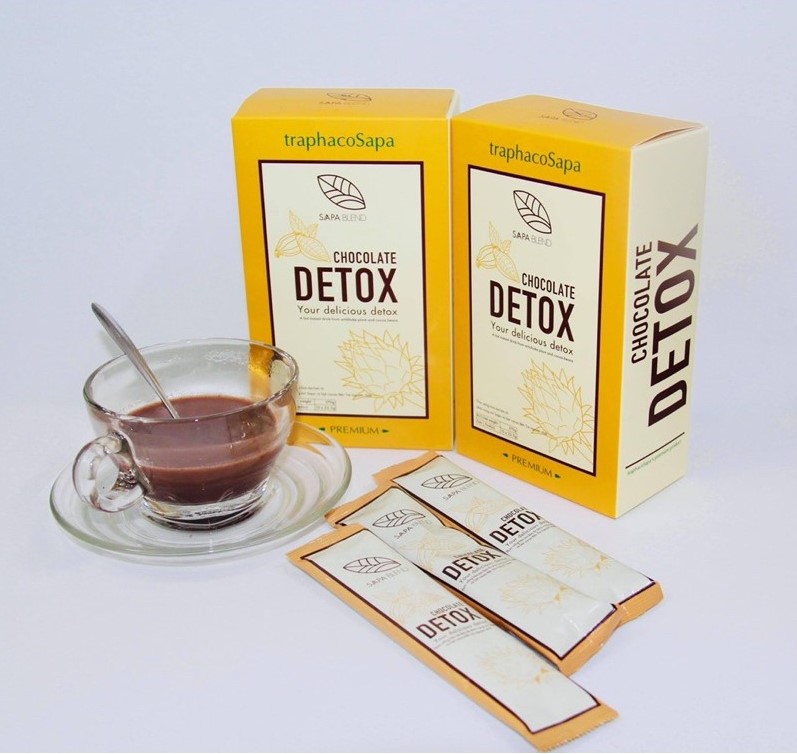 Chocolate Detox TraphacoSapa kết hợp actiso Sapa & cacao Bến Tre