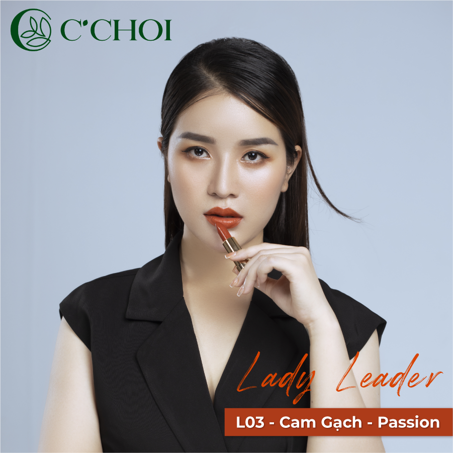 Son sáp C'Choi L03 – Passion: Cam Gạch