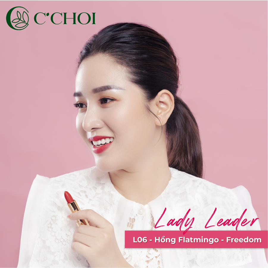 Son sáp C'Choi L06 – Freedom: Hồng Flamingo