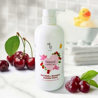 Gel Tắm Gội Trẻ Em Dịu Nhẹ Hương Cherry MINE 500ml - Baby Wash & Shampoo Gel