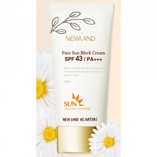 Kem Chống Nắng Toàn Thân Newland 100ml SPF 50+/PA +++ Hàn Quốc Body Sun Block Cream
