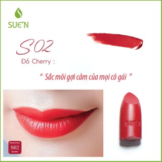 Son màu đỏ Chery Suen02 – son trang điểm từ thiên nhiên