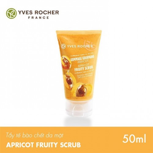 Tẩy Tế Bào Chết Da Mặt Yves Rocher Apricot Fruity Scrub 50ml chính hãng