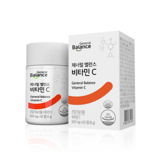 Thực Phẩm Bảo Vệ Sức Khỏe General Balance Vitamin C, Tăng Đề Kháng Gcoop Hàn Quốc 60 Viên