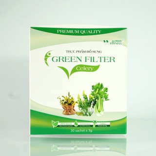 Thực Phẩm Bổ Sung Bột Cần Tây Diệp Lục Green Filter Celery Đẹp Dáng, Thanh Lọc Cơ Thể Tiêu Chuẩn FDA