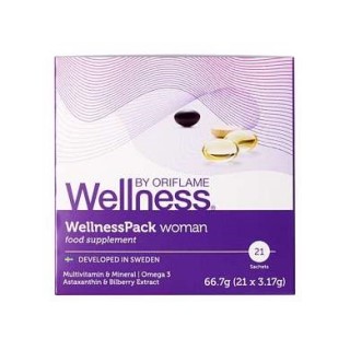 Thực phẩm bổ sung Oriflame đa vitamin, chống lão hóa cho nữ WellnessPack woman 29696