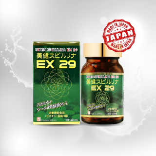 Viên Uống Tăng Sức Đề Kháng & Phục Hồi Thể Lực BIKEN SPIRULINA EX29 Nhật Bản
